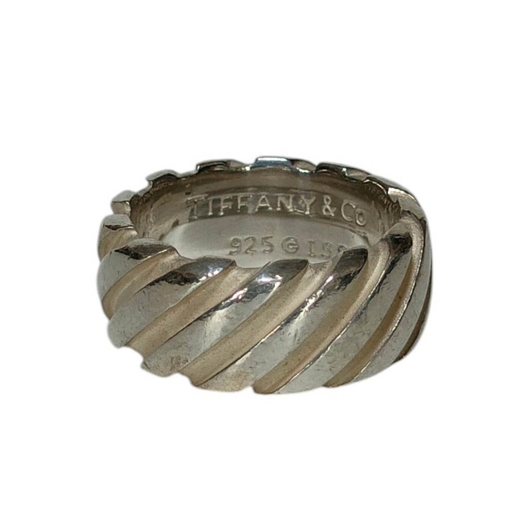 TIFFANY&Co. Tiffany & Co. 1995 Twist Ring, Size 925 Silver, Women's